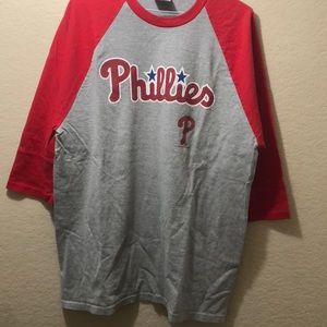 Phillies 3/4 Baseball Shirt